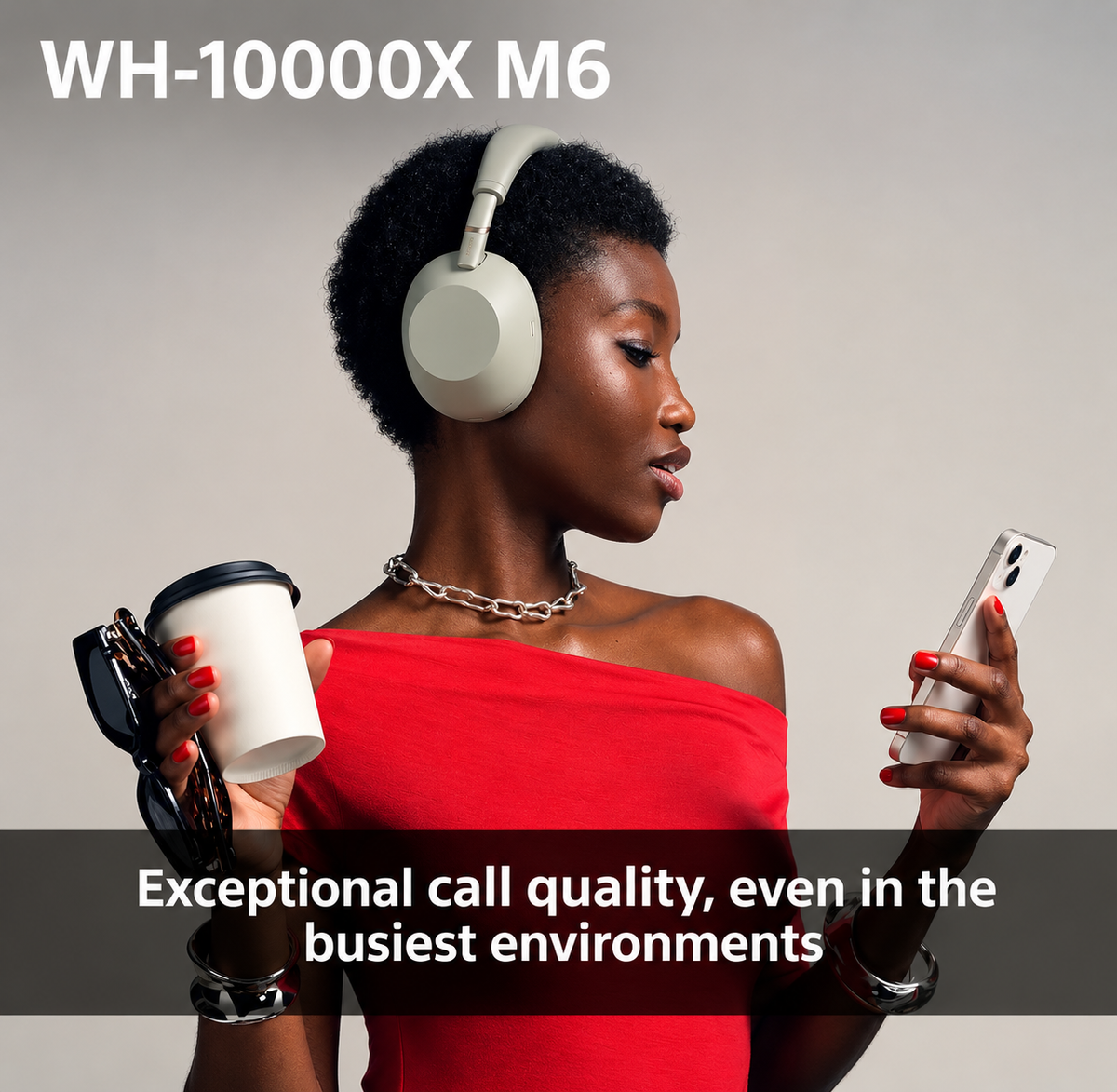 Premium Wireless Noise-Cancelling Over-Ear Headphones – 30H Battery Life